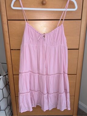 Garage Pink Babydoll Dress